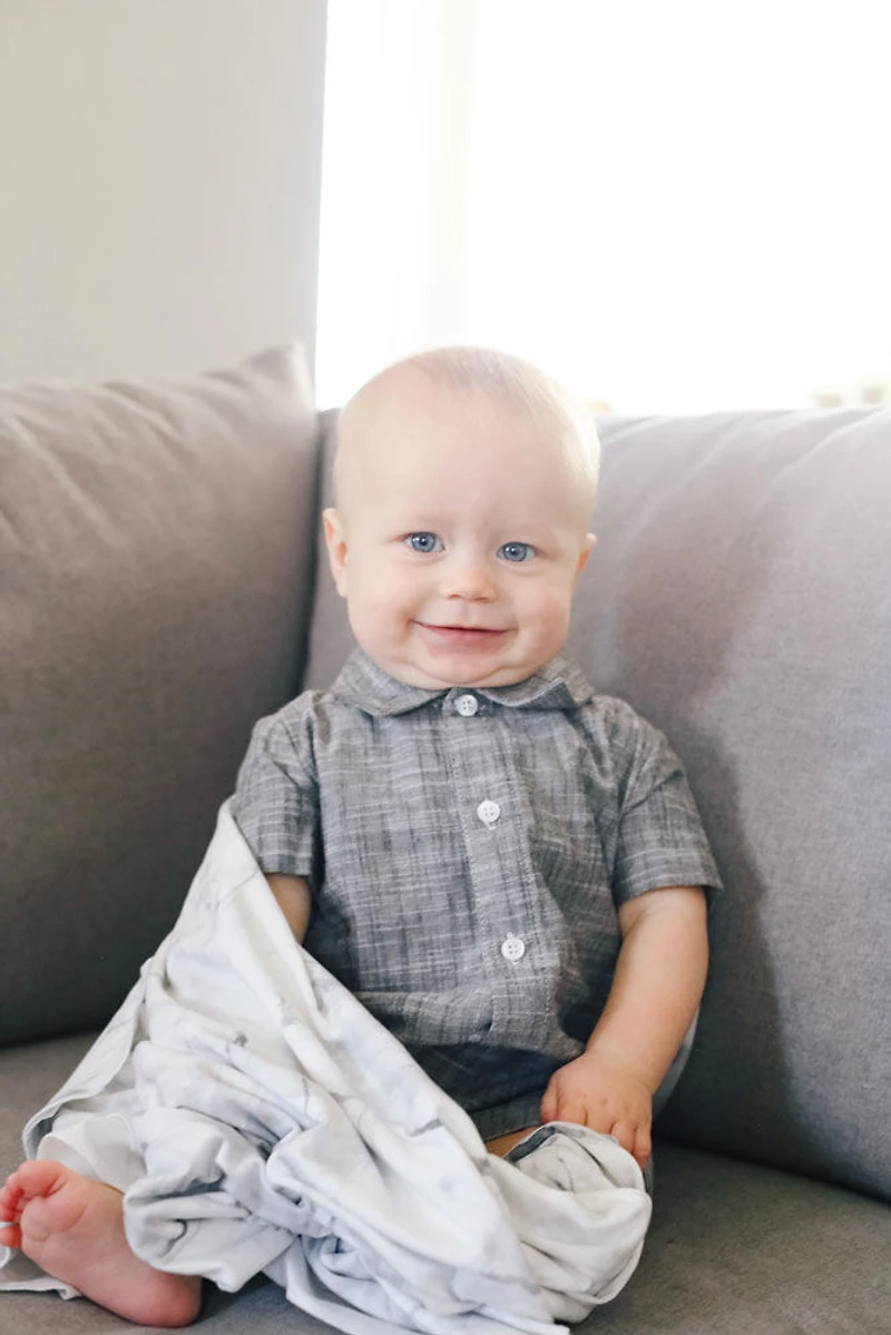 Copper Pearl Marble Swaddle