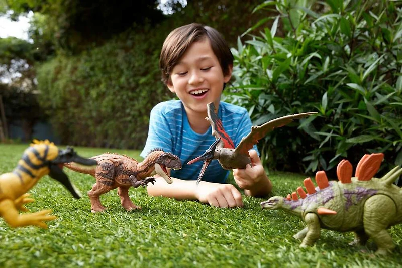 Jurassic World Chaos Theory Wild Roar Ceratosuchops Figur