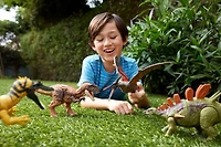 Jurassic World Chaos Theory Wild Roar Ceratosuchops Figur
