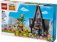 LEGO Despicable Me 4 Minions and Gru's Family Mansion, Minions Toy House, 75583