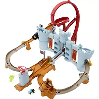 Hot Wheels-Coffret Mario Kart Château de Bowser-Avec véhicule Kamek