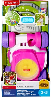 Fisher-Price - Tondeuse A Bulles - Rose