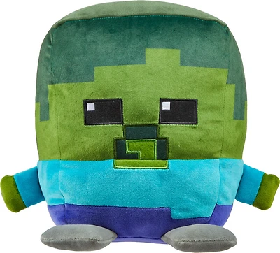 Minecraft Cuutopia Zombie Plush 10-inch Character Pillow Doll, Collectible Toy