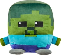 Minecraft Cuutopia Zombie Plush 10-inch Character Pillow Doll, Collectible Toy