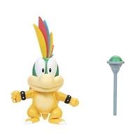 Figurine Nintendo de 4 pouces : Lemmy Koopa avec Baguette 