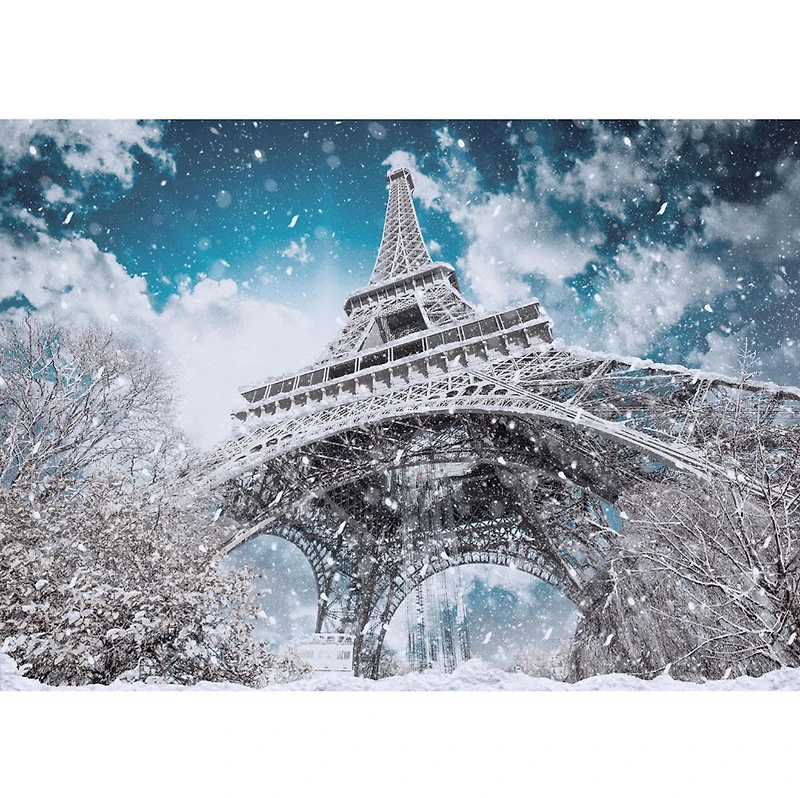 Scratch Off: Puzzles de la série été à hiver - Eiffel Tower (Paris) - 500 pièces