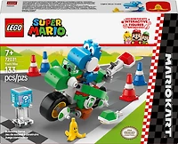 LEGO Super Mario: Mario Kart Yoshi Bike - Building Toy Set for Kids - Gift Idea for Birthdays - 72031