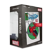 Marvel - Figure posée à l'échelle 1:6e avec scène et bande dessinée - Spider-Man