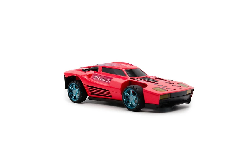 Voiture de course à lumières