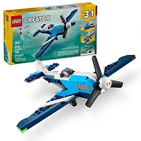 LEGO Creator 3 in 1 Aircraft Race Plane Building Toy - with 3 Building Options, Airplane, Fighter Jet, or Helicopter 31160