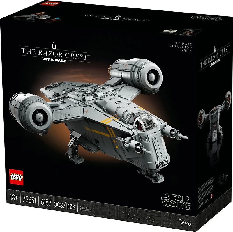 LEGO Star Wars Le Razor Crest 75331, Ensemble de construction (6 186 pièces)