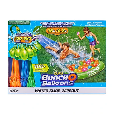 Glissade d'eau Wipeout Bunch O Balloons (1x voie) de ZURU