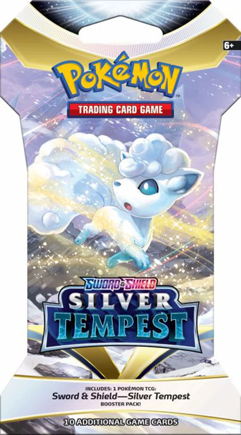 Pokémon Sword and Shield 12 "Silver Tempest" Sleeved Booster - English Edition