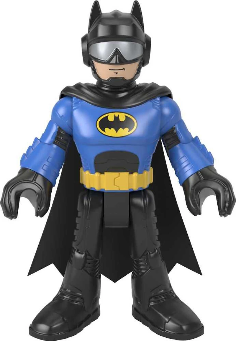 Imaginext-DC Super Friends-BatmanXL Motard Bleu-Figurine 25cm