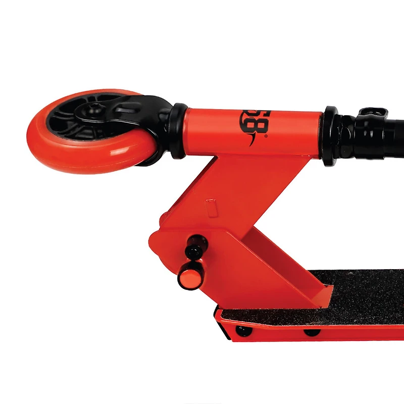 Ride 858 2 Wheel Folding Scooter-Red