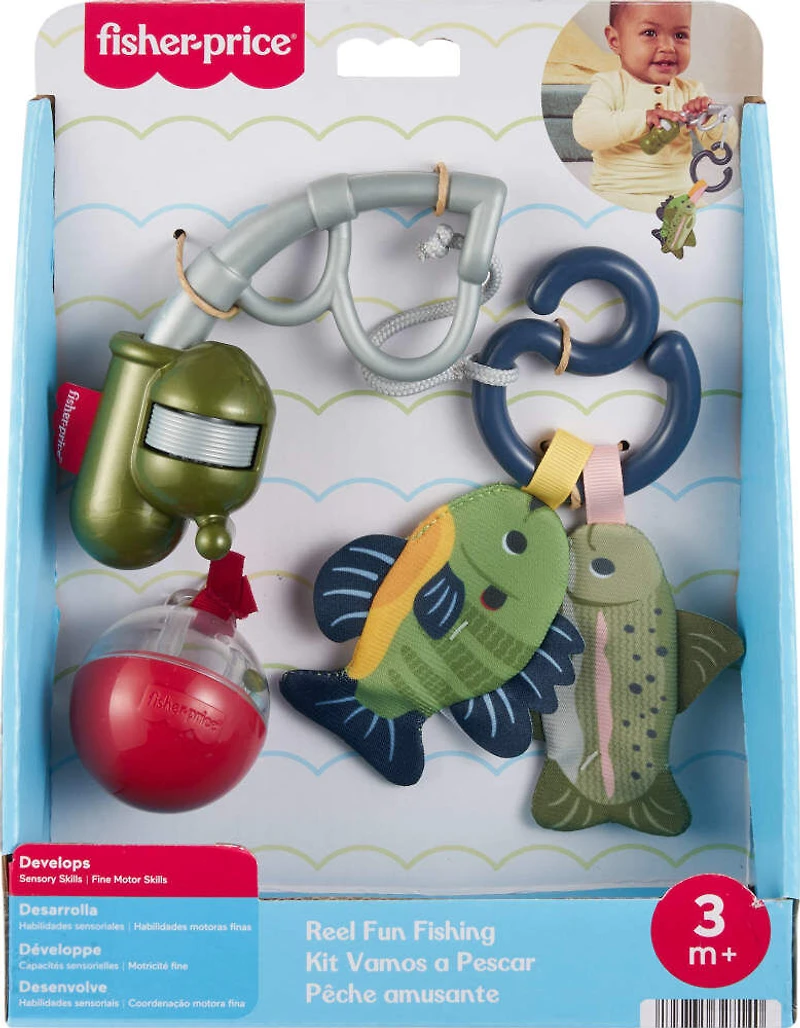 Fisher-Price Mini Me Moments Reel Fun Fishing Gift Set