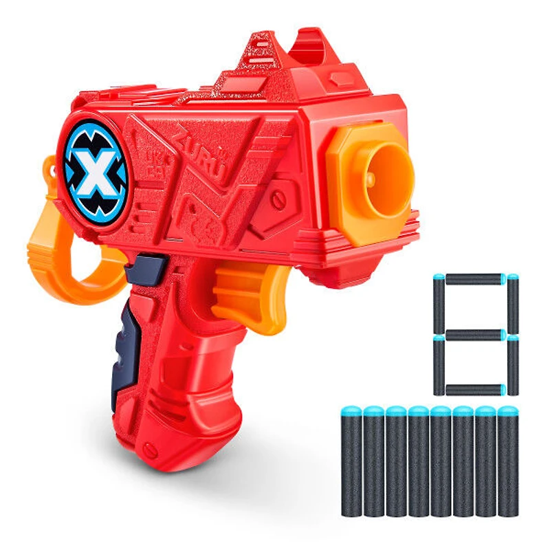X-Shot Pistolet à fléchettes en mousse Micro Excel (8 fléchettes) de ZURU