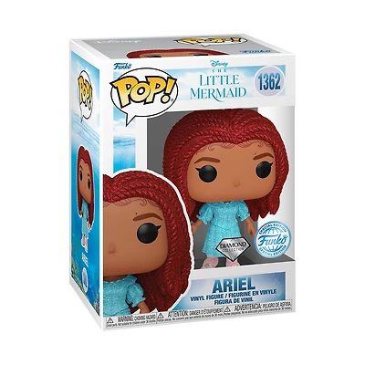 Pop! Disney Ariel en robe bleue (Diamant) - Notre exclusivité