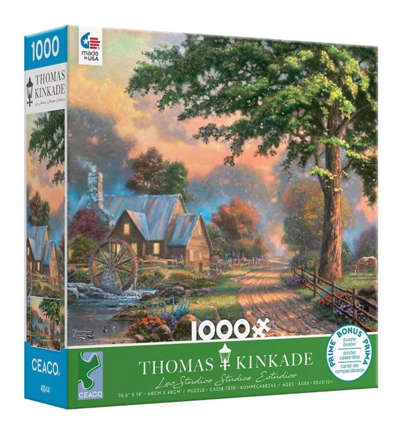 Ceaco Thomas Kinkade Casse-tête 1000 pièces Simple Times