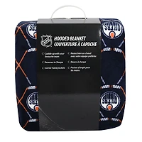 Couverture à capuchon portable des Oilers de Edmonton de la LNH