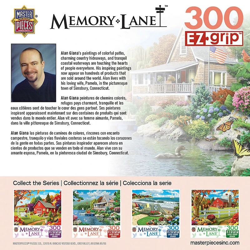 Memory Lane Lakeside Memories - Grand Puzzle De 300 Pièces Par Alan Giana
