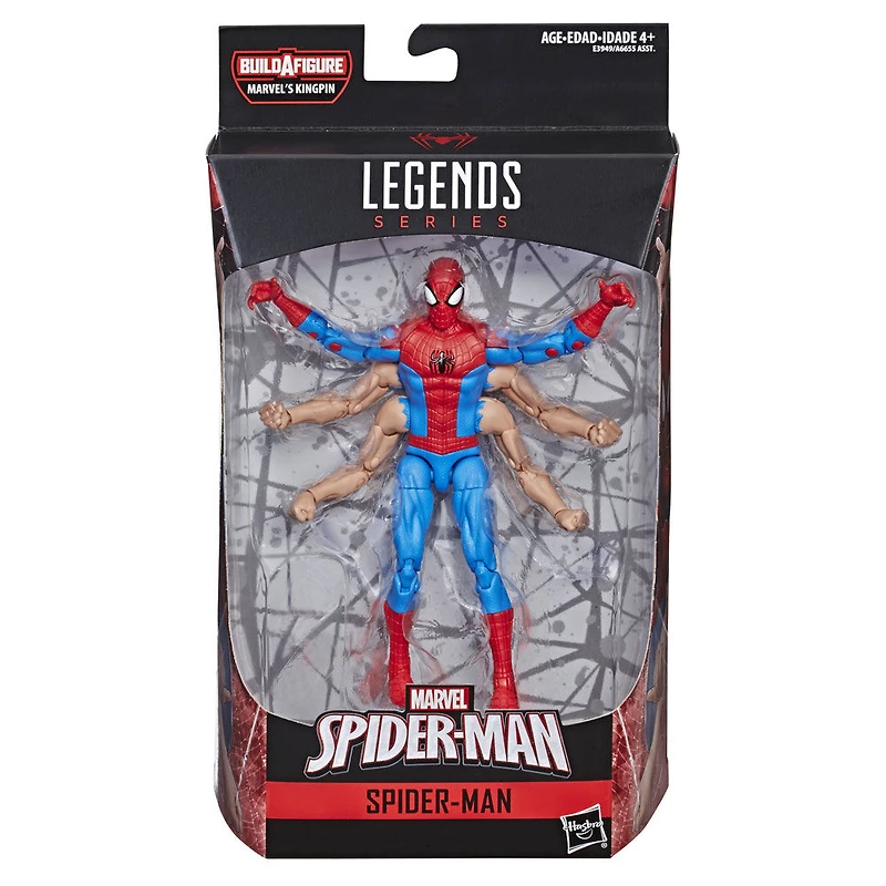 Spider-Man Legends Series 6-inch Six-Arm Spider-Man