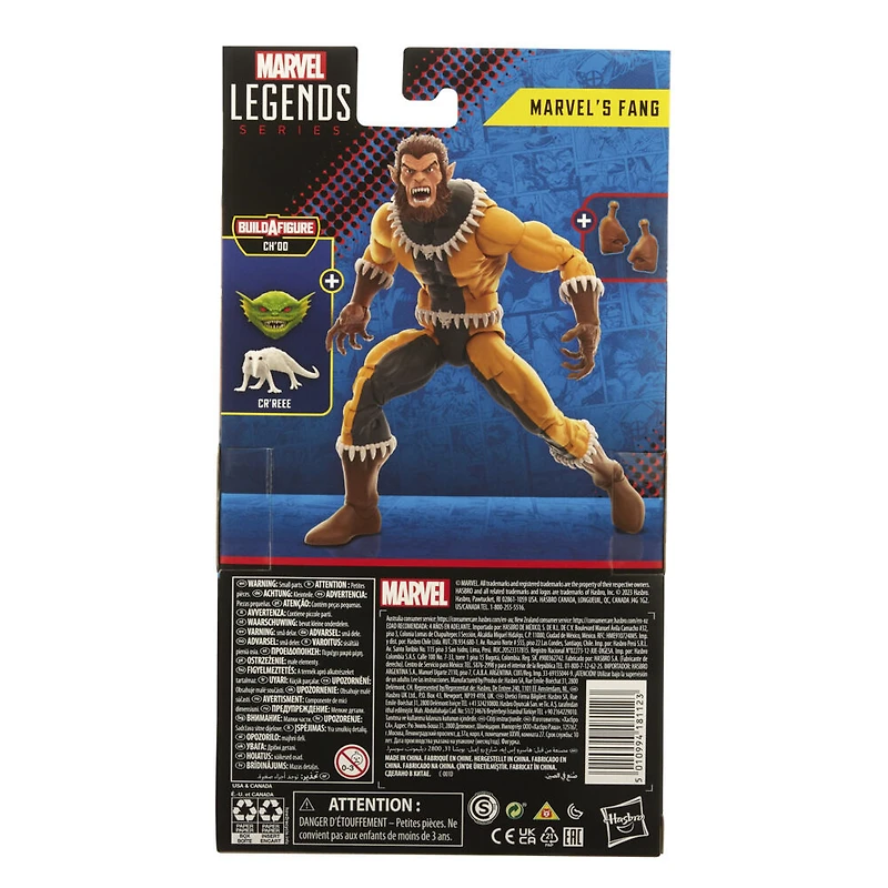Hasbro Marvel Legends Series: Marvel's Fang des bandes dessinées X-Men, Garde impériale Shi'ar, figurine articulée de 15 cm