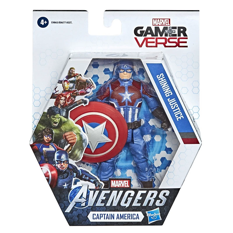 Hasbro Marvel Gamerverse, figurine Captain America
