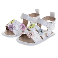 Smart Step White Multi Sandal