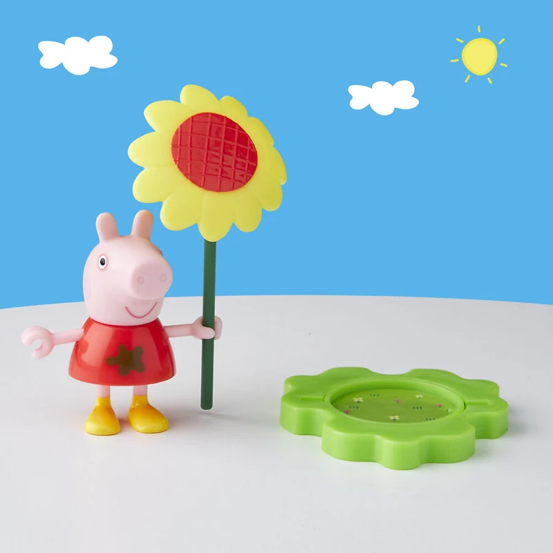 Peppa Pig Peppa joue dans la boue, figurine Peppa