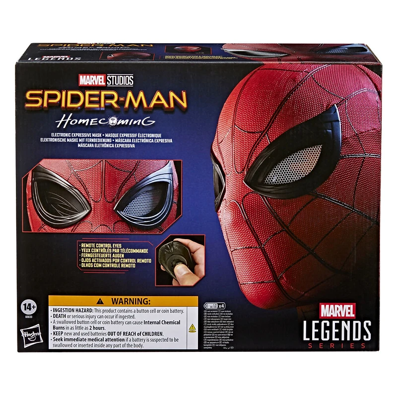 Marvel Legends Series Spider-Man Electronic Expressive Mask