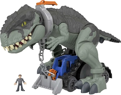 Imaginext - Jurassic World Dominion - Dino Giga Méga piétinement et combat