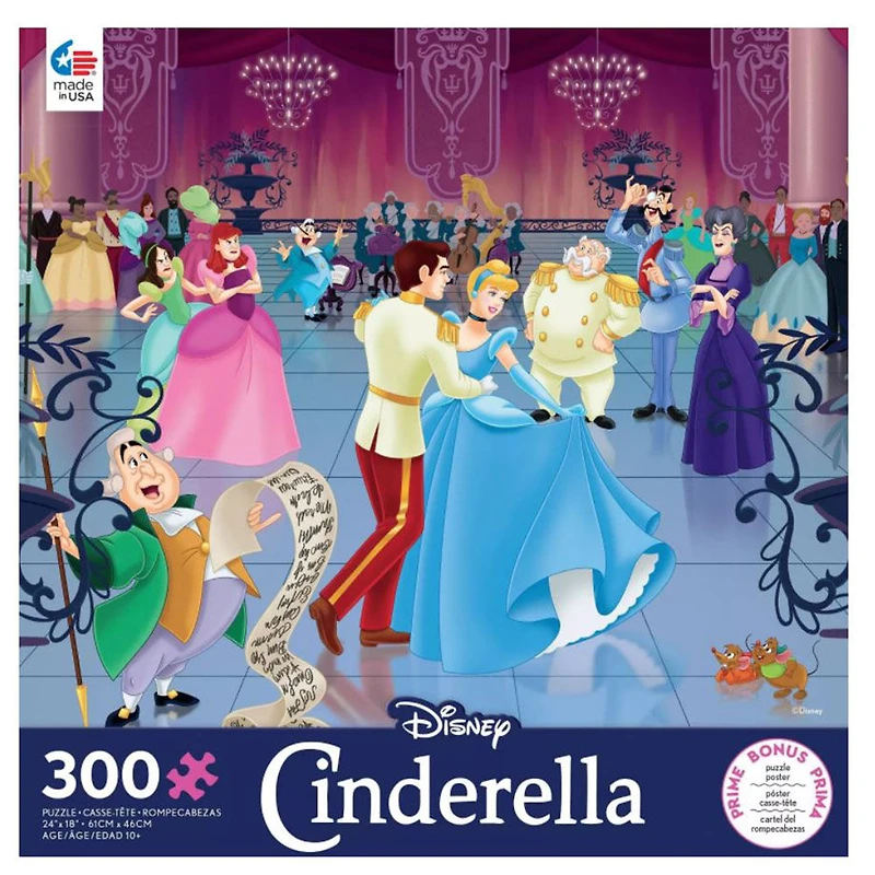 300 pièces casse-tête cinderella disney ceaco