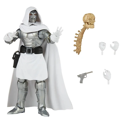 Marvel Legends Series, figurine de collection Dr. Doom de 15 cm avec 4 accessoires