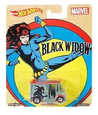 Hot Wheels - Pop Culture - Marvel - Black Widow - Véhicule Bread Box