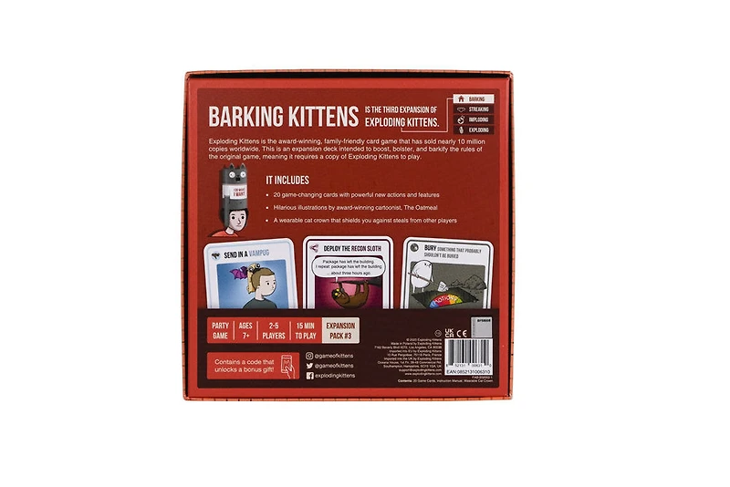 Barking Kittens 3Rd Expansion Pack - Édition anglaise