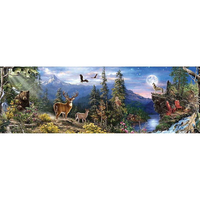 Realtree Panoramic 1000 Piece Jigsaw Puzzle - English Edition