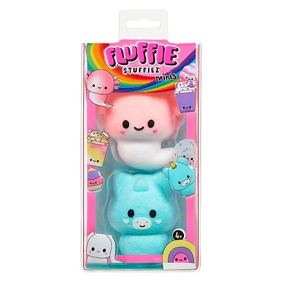 Fluffie Stuffiez Minis Plush - Axolotl & Unicorn