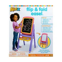 ALEX -  and Fold Easel-Pink/Purple