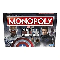Monopoly : édition Falcon et le Soldat de l'hiver de Marvel Studios, jeu de plateau pour les fans de Marvel