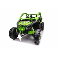 KIDSVIP Can-Am Maverick 2X24V Kids' & Toddlers' 4X4 Ride-On UTV Buggy w/ RC