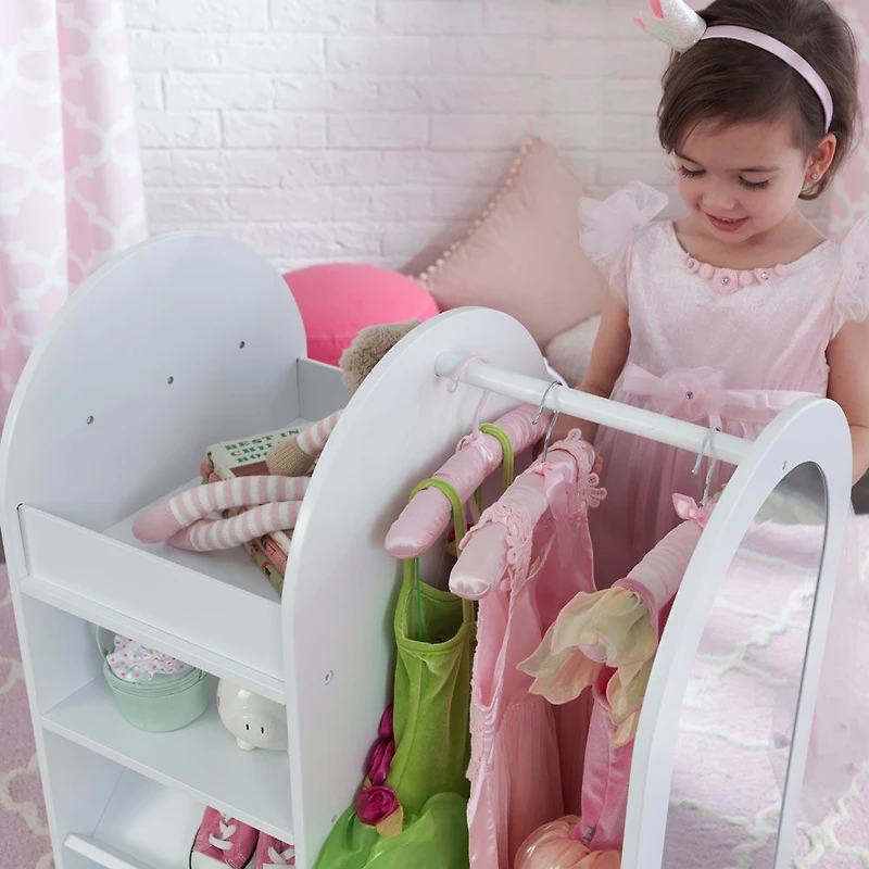 Station de jeu pour amatrices de mode – Blanc