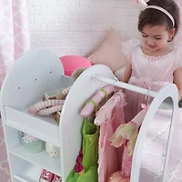 Station de jeu pour amatrices de mode – Blanc