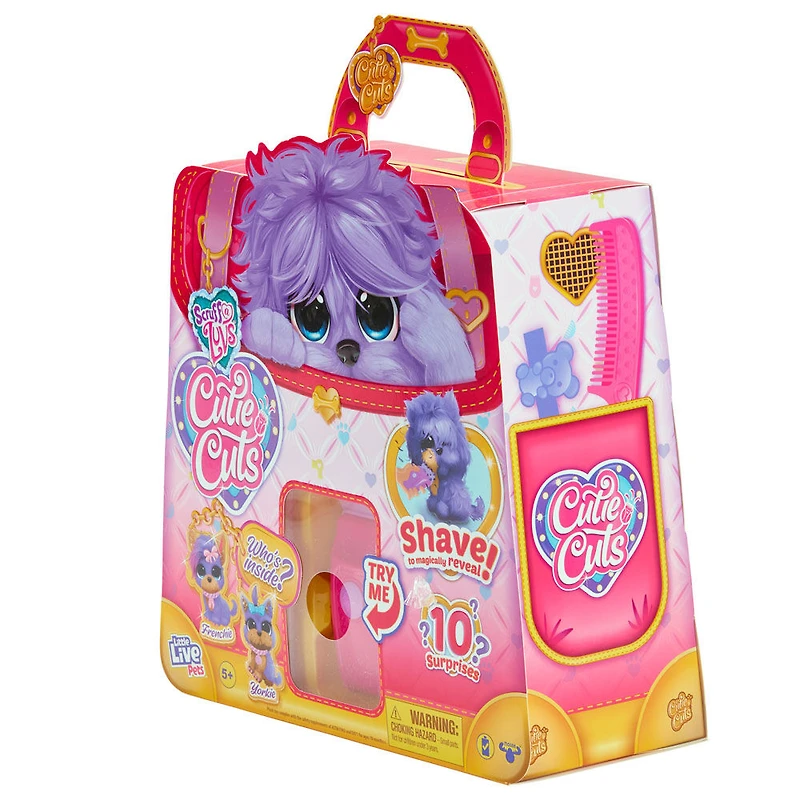 Scruff A Luv'' Cutie Cuts Purple