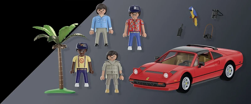 Playmobil - Magnum, p.i. Ferrari 308 GTS Quattrovalvole