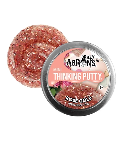 2" Crazy Aaron's Putty Étain-Or Rose - Édition anglaise
