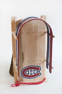 JAB - Traîneau pour enfant avec le logo LNH de l'équipe des Canadiens de Montréal