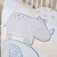 Sammy & Lou 4 Piece Crib Bedding Set - Safari Babies