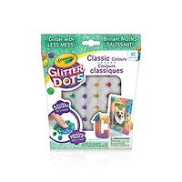Pois arc-en-ciel Crayola Glitter Dots