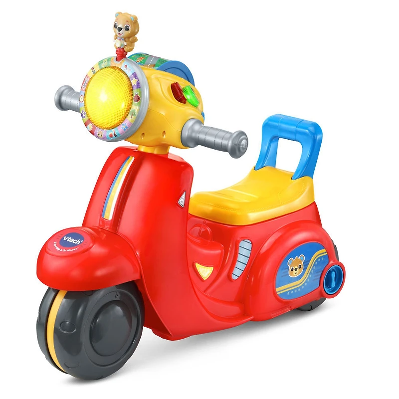 VTech Porteur scooter interactif 2 en 1 - Édition française